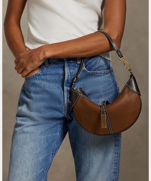 Polo ID レザー ミニ ショルダー バッグ（ショルダーバッグ）｜POLO