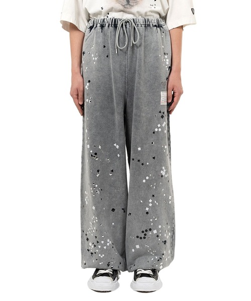 MIHARAYASUHIRO/ミハラヤスヒロ】EMBELLISHED BLEACHED PANTS