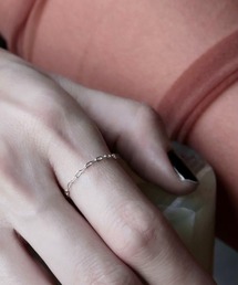 【SILVER925】ノーム チェーン リング(ボールド/1P) / norme chain ring (bold/1P)