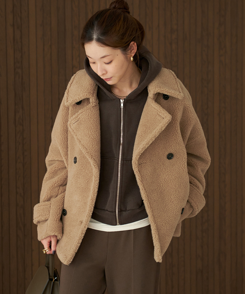 TRADITIONAL WEATHERWEAR 別注 ECO FUR Pコート（ピーコート）｜Plage