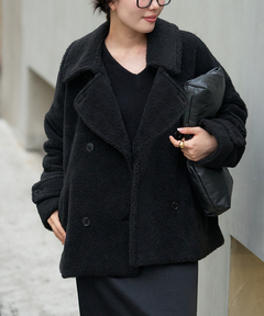 Oversized ツイード ジャケット（その他アウター）｜Deuxieme Classe