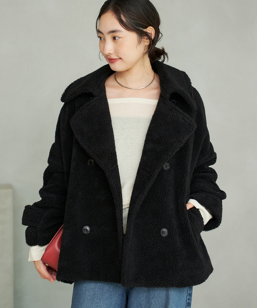 TRADITIONAL WEATHERWEAR 別注 ECO FUR Pコート（ピーコート）｜Plage