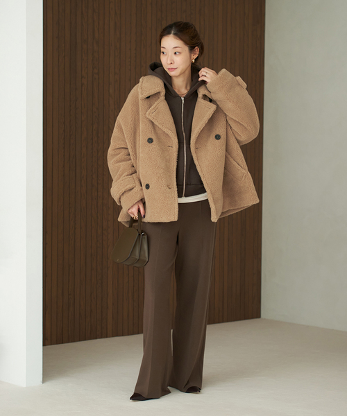 Traditional Weatherwear ピーコート TRADITIONAL WEATHERWEAR 別注 ECO FUR Pコート（ピーコート）｜Plage