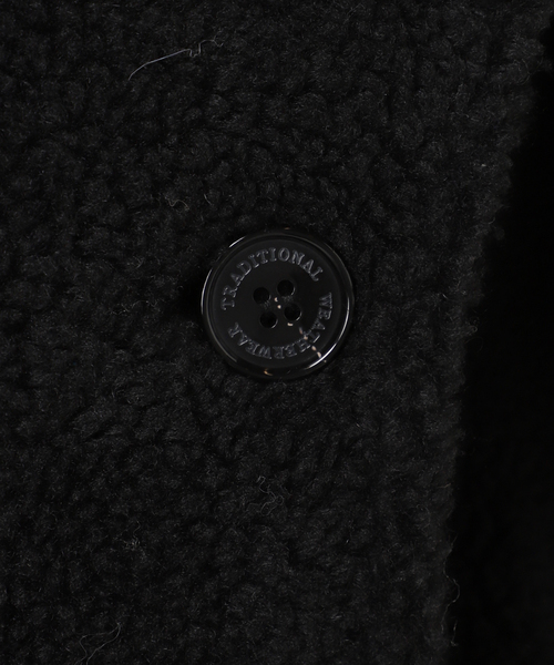 plage（プラージュ）の「TRADITIONAL WEATHERWEAR 別注 ECO FUR Pコート（ピーコート・レディース・キャメル/ブラック・FREE）」の15枚目の写真