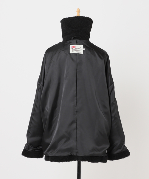 plage（プラージュ）の「TRADITIONAL WEATHERWEAR 別注 ECO FUR Pコート（ピーコート・レディース・キャメル/ブラック・FREE）」の17枚目の写真