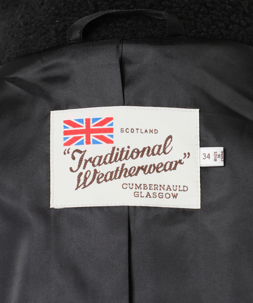 plage（プラージュ）の「TRADITIONAL WEATHERWEAR 別注 ECO FUR Pコート（ピーコート・レディース・キャメル/ブラック・FREE）」の18枚目の写真