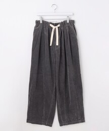 【UNISEX】コーデュロイ 2タックワイドパンツ