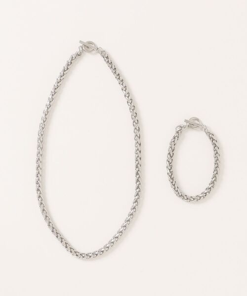 セール】『2点セット』ネックレス＆ブレスレットセット｜ペアアクセ