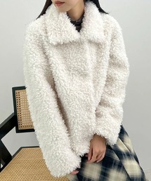 Futier land（フューティアランド）の「【4色展開 / 風通し防止】プードルファージャケット（ブルゾン）」