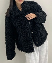 Futier land（フューティアランド）の「【4色展開 / 風通し防止】プードルファージャケット（ブルゾン）」