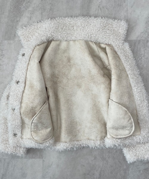 セール】【風通し防止】プードルファージャケット（ブルゾン）｜Futier