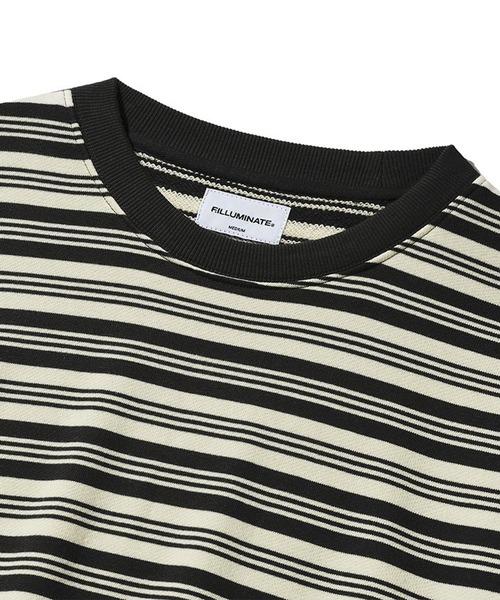 F.ILLUMINATE(フィルミネイト)の「【UNISEX】Filluminate/Monoボーダープルオーバー(Tシャツ/カットソー・レディース・ブラック/ブラウン・MEDIUM/SMALL)」の13枚目の写真