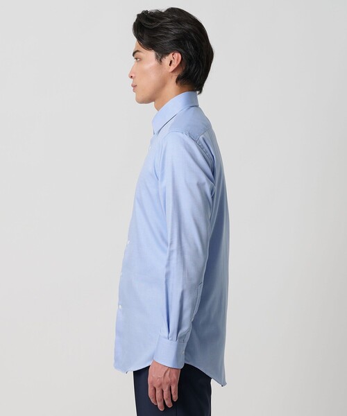 A DAY IN THE LIFE UNITED ARROWS(アデイインザライフユナイテッドアローズ)の「ツイル セミワイドカラーシャツ-イージーケア-<A DAY IN THE LIFE>(シャツ/ブラウス・メンズ・ホワイト/ライトブルー・39cm/38cm/40cm/42cm/37cm/41cm)」の16枚目の写真