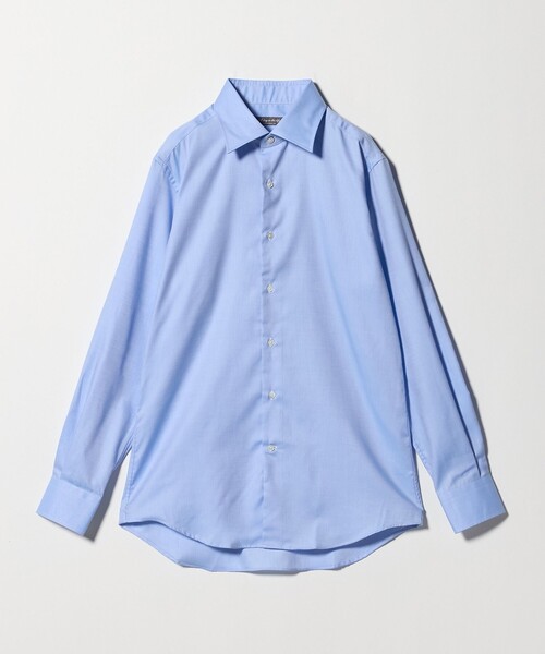 A DAY IN THE LIFE UNITED ARROWS(アデイインザライフユナイテッドアローズ)の「ツイル セミワイドカラーシャツ-イージーケア-<A DAY IN THE LIFE>(シャツ/ブラウス・メンズ・ホワイト/ライトブルー・39cm/38cm/40cm/42cm/37cm/41cm)」の19枚目の写真