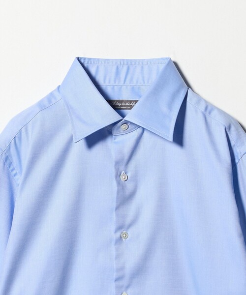 A DAY IN THE LIFE UNITED ARROWS(アデイインザライフユナイテッドアローズ)の「ツイル セミワイドカラーシャツ-イージーケア-<A DAY IN THE LIFE>(シャツ/ブラウス・メンズ・ホワイト/ライトブルー・39cm/38cm/40cm/42cm/37cm/41cm)」の21枚目の写真