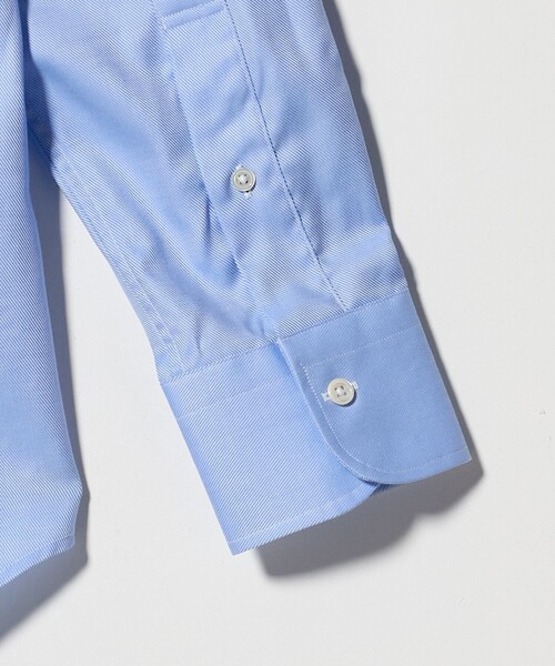 A DAY IN THE LIFE UNITED ARROWS(アデイインザライフユナイテッドアローズ)の「ツイル セミワイドカラーシャツ-イージーケア-<A DAY IN THE LIFE>(シャツ/ブラウス・メンズ・ホワイト/ライトブルー・39cm/38cm/40cm/42cm/37cm/41cm)」の22枚目の写真