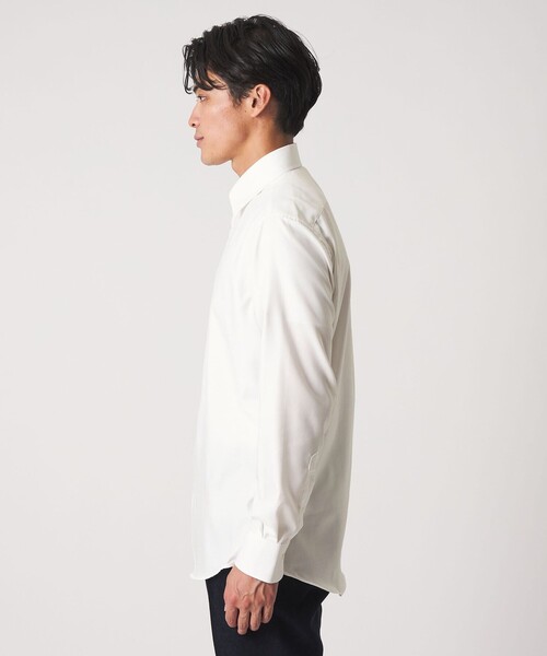 A DAY IN THE LIFE UNITED ARROWS(アデイインザライフユナイテッドアローズ)の「ツイル セミワイドカラーシャツ-イージーケア-<A DAY IN THE LIFE>(シャツ/ブラウス・メンズ・ホワイト/ライトブルー・39cm/38cm/40cm/42cm/37cm/41cm)」の12枚目の写真