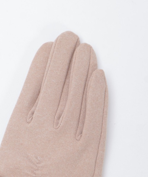 axes femme（アクシーズファム）の「配色サテンリボンファー手袋（手袋・レディース・ブラウン/ベージュ/ブラック・FREE）」の15枚目の写真