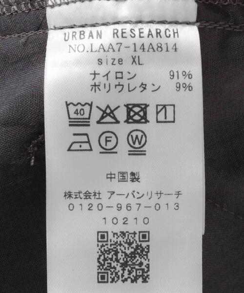 URBAN RESEARCH Sonny Label（アーバンリサーチサニーレーベル）の「OOPS　吸汗速乾UVカット機能パンツ（その他パンツ・メンズ・ブラック/グレー・MEDIUM/LARGE/X-LARGE）」の6枚目の写真