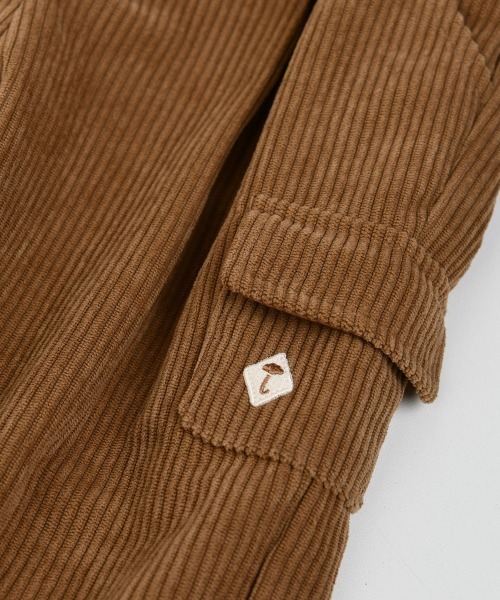 moimoln(モイモルン)の「【SOFT&】カラーコーデュロイバギーパンツ(その他パンツ・キッズ・ブラウン/レンガ/アイボリー・90cm/110cm/100cm/120cm/130cm)」の5枚目の写真