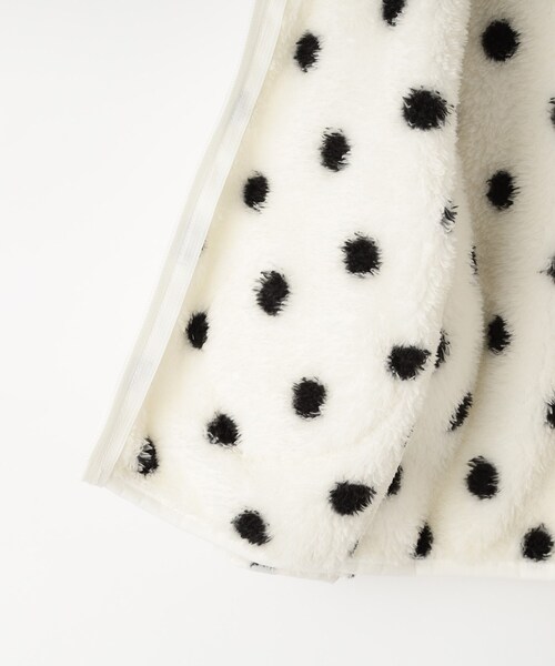 SHOO・LA・RUE（シューラルー）の「【100-150cm/洗える】ボアブルゾン（ブルゾン・キッズ・ホワイト系1/パープル系1・15 /14/13/12/11/10）」の12枚目の写真