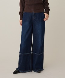 CRAFT STANDARD BOUTIQUE | ロールアップ風ストレートデニムパンツ(デニムパンツ)