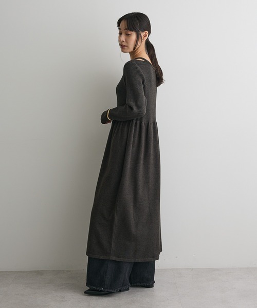 CRAFT STANDARD BOUTIQUE（クラフトスタンダードブティック）の「ロールアップ風ストレートデニムパンツ（デニムパンツ・レディース・ブラック/インディゴブルー・L/M）」の18枚目の写真