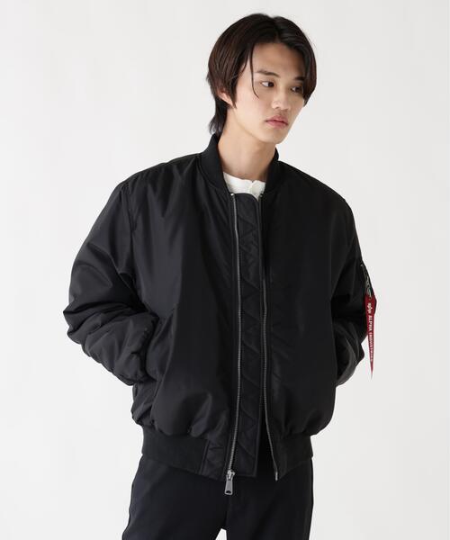 Alpha Industries(アルファインダストリーズ)の「Alpha Industries/アルファ インダストリーズ/MA-1 OXFORD FLIGHT JACKET/エムエーワン オックスフォード フライトジャケット(MA-1・メンズ・ブラック/オリーブ系・L/M/2XL/S/XL)」の20枚目の写真