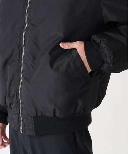 Alpha Industries(アルファインダストリーズ)の「Alpha Industries/アルファ インダストリーズ/MA-1 OXFORD FLIGHT JACKET/エムエーワン オックスフォード フライトジャケット(MA-1・メンズ・ブラック/オリーブ系・L/M/2XL/S/XL)」の10枚目の写真