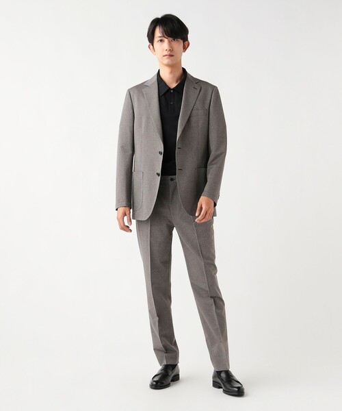 BEAMS HEART(ビームスハート)の「【6/18値下げ】ポリエステルコットン 強撚 千鳥柄 スラックス(セットアップ対応)(スラックス・メンズ・ネイビー/グレー・SMALL/MEDIUM/LARGE/X-LARGE)」の3枚目の写真