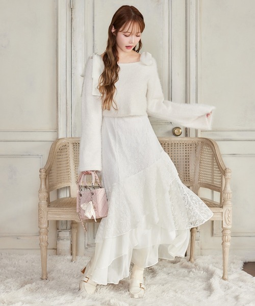 セール】【HolidayCollection】チャーム付きキルティングミニバッグ