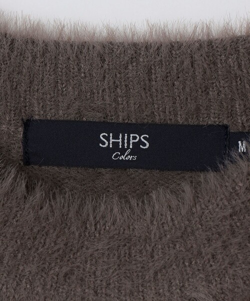 SHIPS Colors(シップス カラーズ)の「SHIPS Colors:〈手洗い可能〉シャギー クルーネック ニット(ニット/セーター・メンズ・ネイビー/ライトグレー/カーキ・MEDIUM/LARGE/X-LARGE)」の10枚目の写真