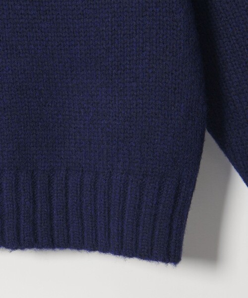 BEAUTY&YOUTH UNITED ARROWS(ビューティーアンドユースユナイテッドアローズ)の「ウールナイロン ハーフジップ ニットプルオーバー(ニット/セーター・レディース・グレー系/ネイビー/ライム・FREE)」の21枚目の写真