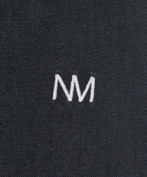 NOMANUAL(NOMANUAL)の「STRAIGHT WIDE DENIM PANTS - BLACK(デニムパンツ・レディース・その他・LARGE/X-LARGE/SMALL/MEDIUM)」の7枚目の写真