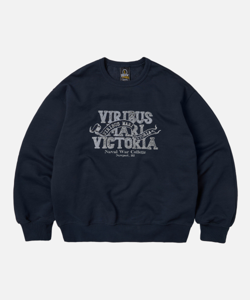 FRIZMWORKS（フリズムワークス）の「NAVAL WAR COLL SWEATSHIRT _ NAVY（スウェット・メンズ・その他・SMALL/MEDIUM/LARGE/X-LARGE）」の2枚目の写真