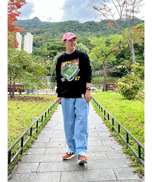 GRAVER（グレーバー）の「[ユニセックス]グリーンレーシングスマイルスウェット_ブラック（スウェット・レディース・ブラック・SMALL/MEDIUM/LARGE）」の7枚目の写真