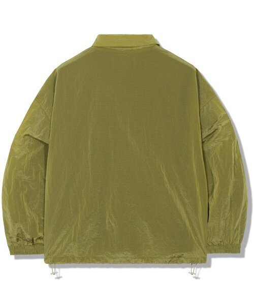 GUBIN(グビン)の「ナイロンカラーウィンドブレーカー - オリーブ(ナイロンジャケット・レディース・その他・MEDIUM/LARGE)」の2枚目の写真