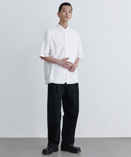 MUSINSA STANDARD（ムシンサスタンダード）の「スリータックセミバルーンチノパンツ[ブラック]（その他パンツ・メンズ・その他・40/38/42/36/30/31/26/27/28/29）」の3枚目の写真