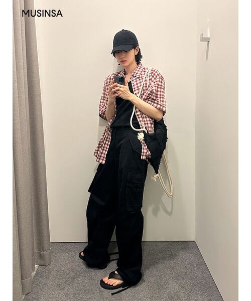 TRIP LE SENS(トリップ ル センス)の「ロゴプレートベーシックスリーブレス_ブラック(Tシャツ/カットソー・レディース・その他・MEDIUM/LARGE)」の6枚目の写真