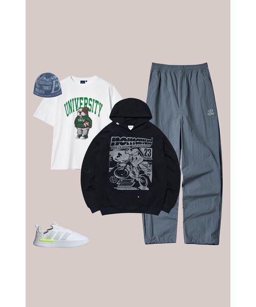 NOMANUAL(NOMANUAL)の「NM AUTO HOODIE - BLACK(パーカー・レディース・その他・SMALL/MEDIUM/LARGE/X-LARGE)」の10枚目の写真