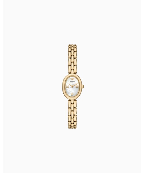 EMPORIO ARMANI(エンポリオアルマーニ)の「【エンポリオ アルマーニ】 2針ウォッチ ステンレススチール(アナログ腕時計・レディース・その他1・FREE)」の1枚目の写真