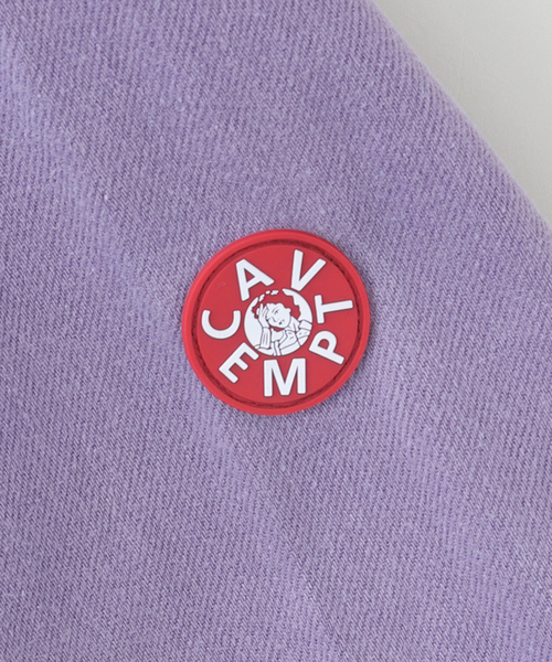 C.E(シーイー)の「C.E / シーイー cavempt OVERDYE COTTON TWILL BIG SH(シャツ/ブラウス・メンズ・パープル・MEDIUM/LARGE/X-LARGE)」の5枚目の写真