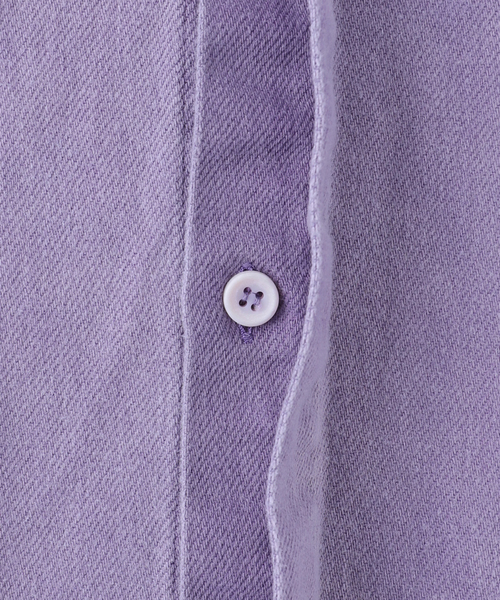 C.E(シーイー)の「C.E / シーイー cavempt OVERDYE COTTON TWILL BIG SH(シャツ/ブラウス・メンズ・パープル・MEDIUM/LARGE/X-LARGE)」の6枚目の写真