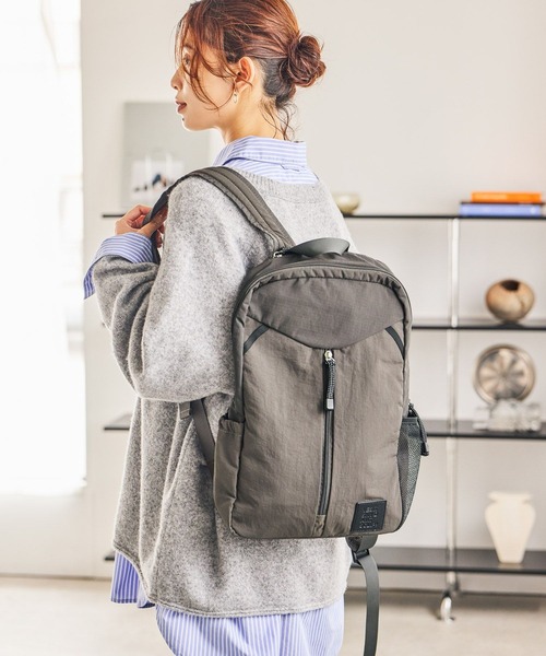 studio CLIP（スタディオクリップ）の「からだよろこぶリップリュックサック（バックパック/リュック・レディース・チャコール/アイボリー/ブラック・FREE）」の10枚目の写真