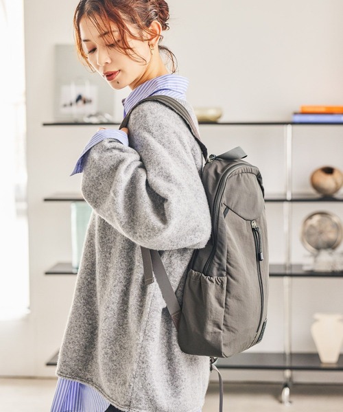 studio CLIP（スタディオクリップ）の「からだよろこぶリップリュックサック（バックパック/リュック・レディース・チャコール/アイボリー/ブラック・FREE）」の11枚目の写真