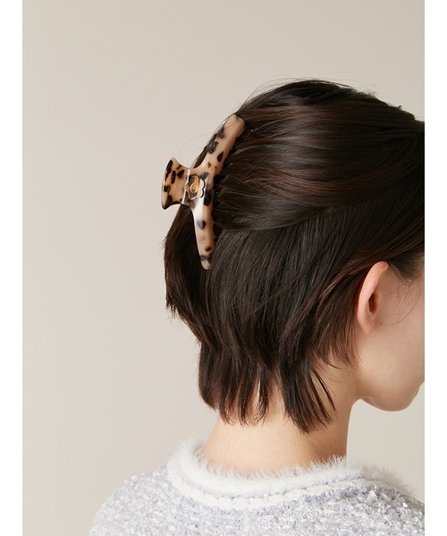 LILY BROWN（リリーブラウン）の「【LILY BROWN×MARY QUANT】バンスクリップ（その他ヘアアクセサリー・レディース・マルチ/ブラック/ゴールド・F）」の5枚目の写真