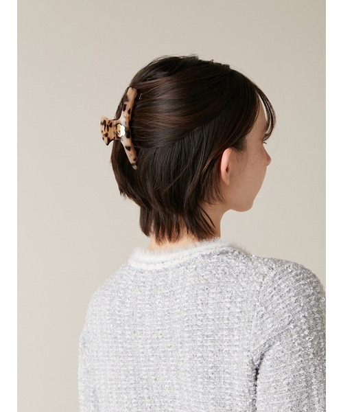 LILY BROWN（リリーブラウン）の「【LILY BROWN×MARY QUANT】バンスクリップ（その他ヘアアクセサリー・レディース・マルチ/ブラック/ゴールド・F）」の6枚目の写真