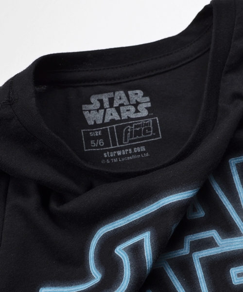 SHIPS KIDS（シップスキッズ）の「MINI FINE:STAR WARS NEON(100～120cm)（Tシャツ/カットソー・キッズ・ブラック・110/100/120）」の5枚目の写真