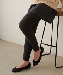 cross marche（クロスマルシェ）の「【温活本舗】リブレギンス（レギンス/スパッツ・レディース）」