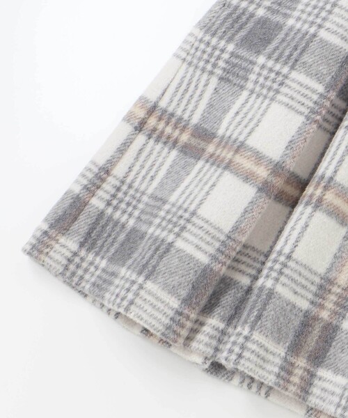 SLAP SLIP（スラップスリップ）の「【お揃い】襟付きタックスカートチェックジャンパースカート(90~130cm)（ジャンパースカート・キッズ・ボルドー/ベージュ・130cm/110cm/100cm/90cm/120cm）」の15枚目の写真